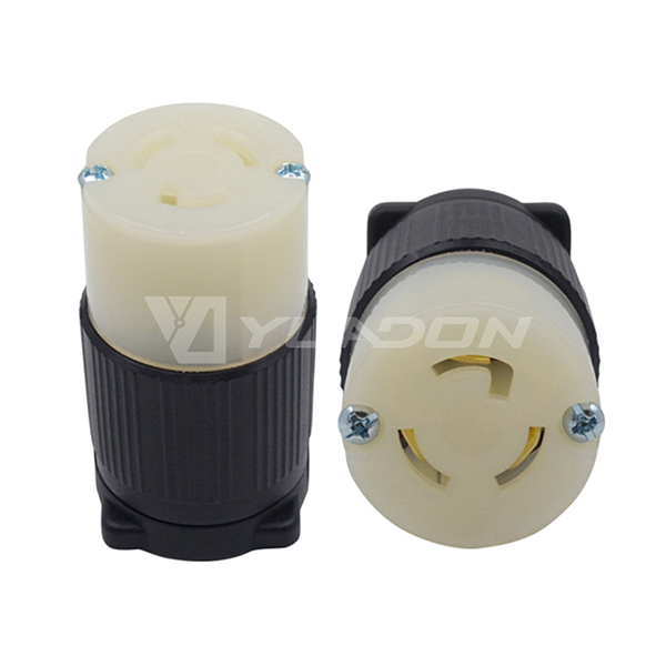 Yuadon 277V 15a NEMA L7-15R connector UL listed industrial twist locking female plug