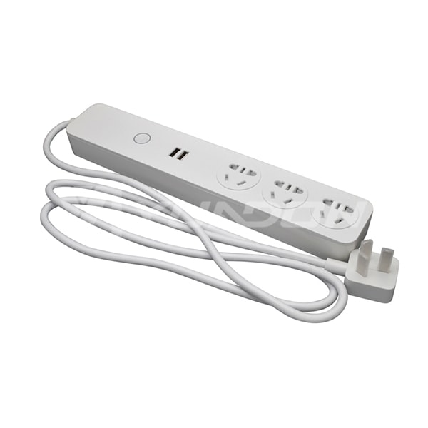 4-Outlet Remote Control Travel Wifi Surge Protector Smart Power Strip ...