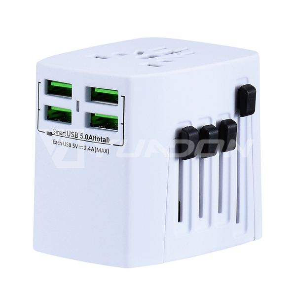 universal travel adapter 4 multi usb port charger power rating appliances