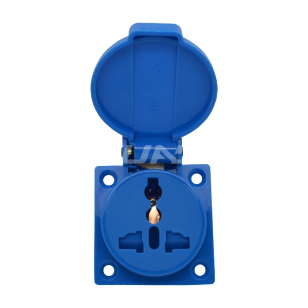 IP44 universal weatherproof socket