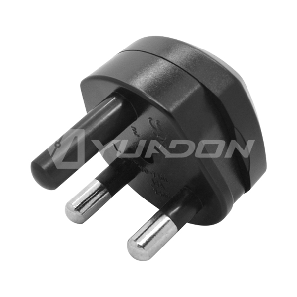 15A Type M South Africa Plug Adapter to EU US 3 pin Travel Power Plug Adapter