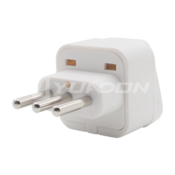 3 pins Italy plug adapter Type L Chile plug electric plug Italy