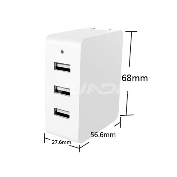 High Quality Professional on USB Smart Charge 3 Port Intelligent Quick Charge 05