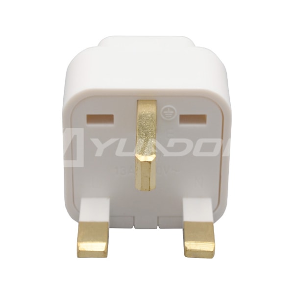 Universal AU US EU to UK 3 Pin AC Power Plug Travel Adapter Cyprus Adapter 03