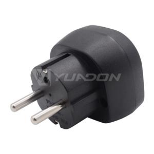 5 pins US CN pin sockets to 2 EU electric plug socket adapter