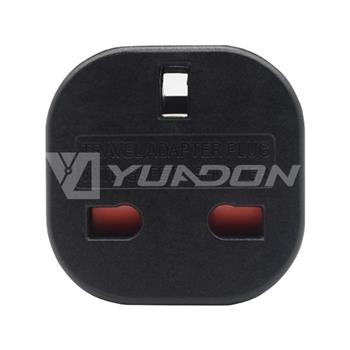 3 Pin to 2 Pin Plug Adaptor UK to Euro Power Plug European Plug Adapters 05