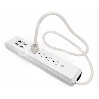4-Outlet Remote Control Travel Wifi Surge Protector Smart Power Strip With USB 04