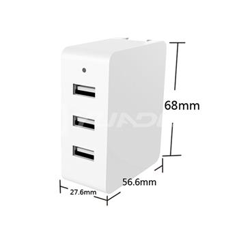 4500mah Power Bank Portable Charger three USB External Battery for Cell Phone 05