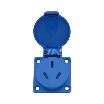 16A Chinese New Zealand Standard Electrical Outdoor Outlet Grounded