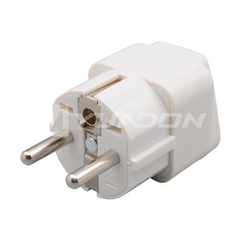 Type E French european Germany plug adapter