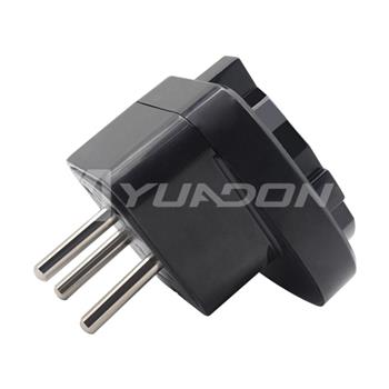 3 round pins Israel plug Travel adapter