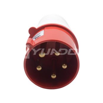 IP44 Industrial Plug 16A 32A 220-380 / 240-415v 5 Pin 015 025 Electric Industrial Waterproof Plug 04