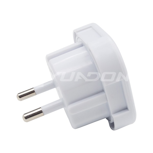 3 Pin to 2 Pin Plug Adaptor UK to Euro Power Plug UK Plug Adapter Producer