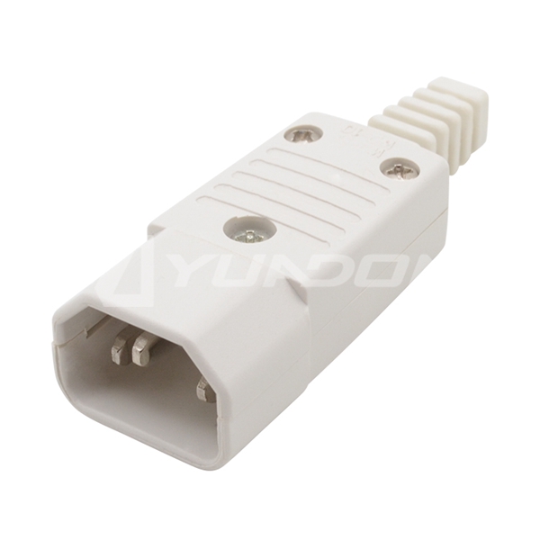 AC 250v 10a iec320 c14 terminal connector IEC C14 plug c14 connector iEC C14 10amp rewireable plug
