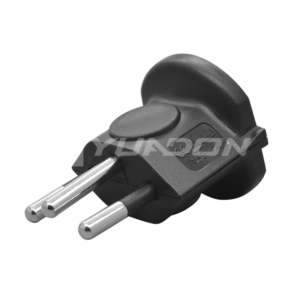 France to Swiss adapter Switzerland ac power adapter Type J Three Pins Plug Adaptor 