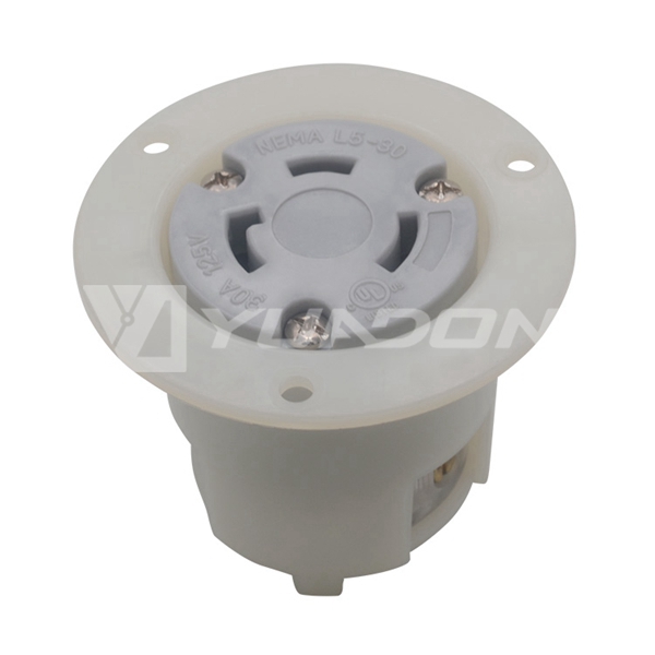 Locking Flanged outlet NEMA L5-30R