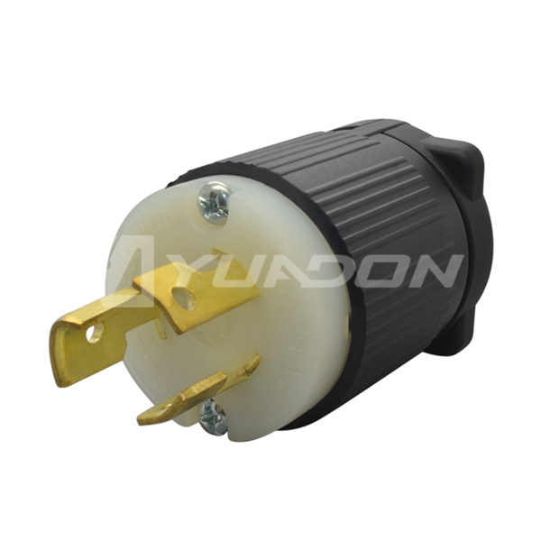 Nema® L5-15P  Twist-Lock Plug 100-642 Oil & Gas Resistant 