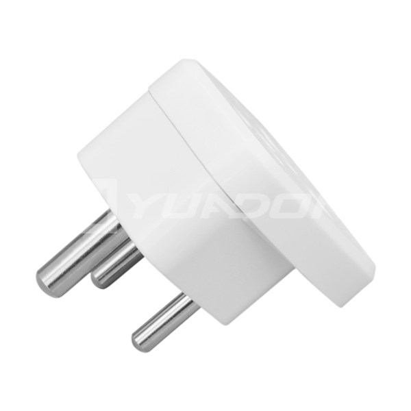 Universal to India plug adapter with child shutter